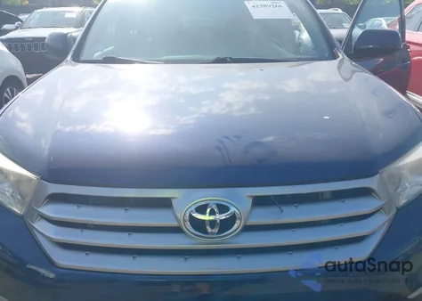 2013 Toyota Highlander Se V6 из США, поврежденный, VIN 5TDBK3EH6DS269027